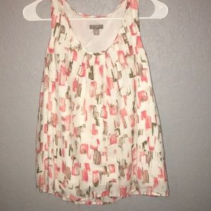 J Jill Multicolored tank top. Size small petite